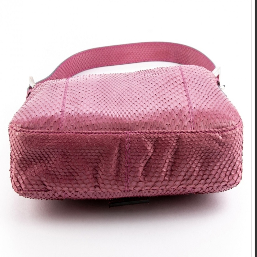 FENDI Python Pink Handbag-Auth - Picture 7 of 8